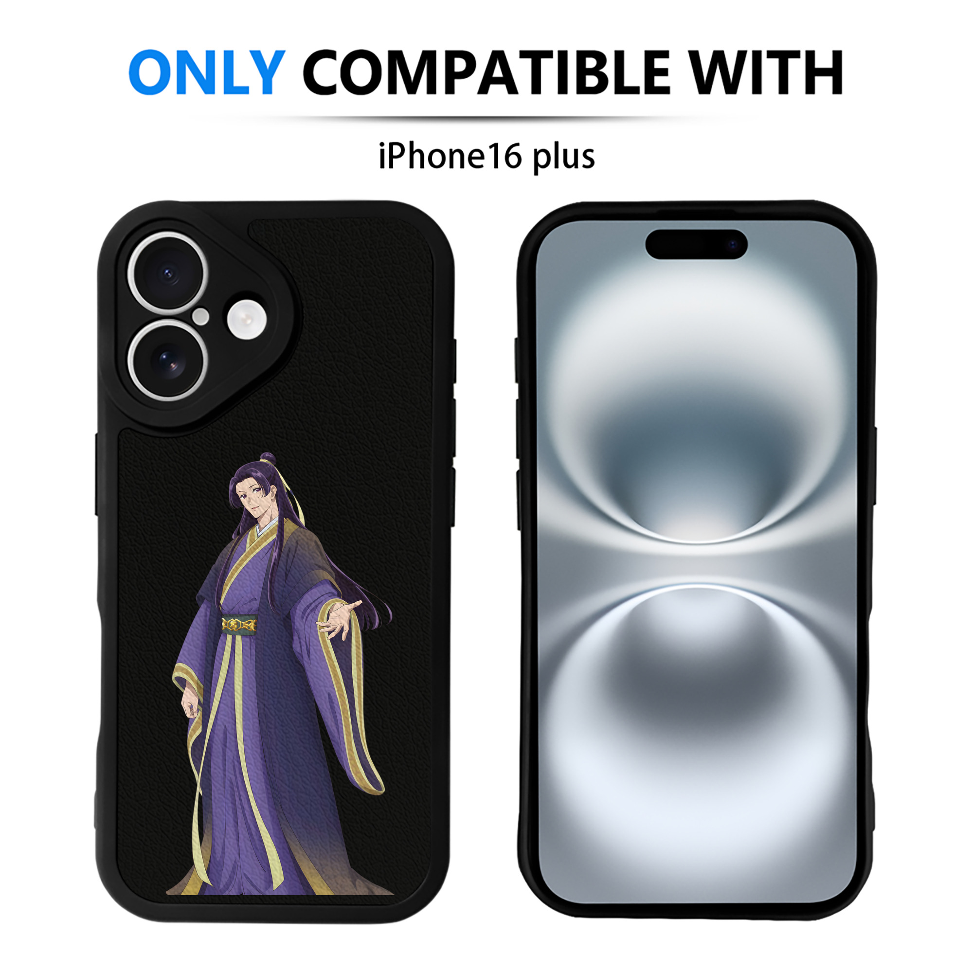 薬屋のひとりごと The Apothecary Diaries 【iPhone 16シリーズ対応】シリコンスマホケース（レザー調） 材質：シリコン
